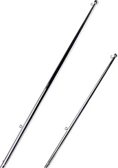 Flagpole w/end ball - 1200 mm