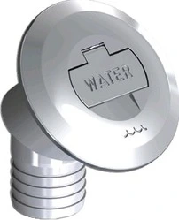 Osculati deck filler brass 30° WATER 38mm
