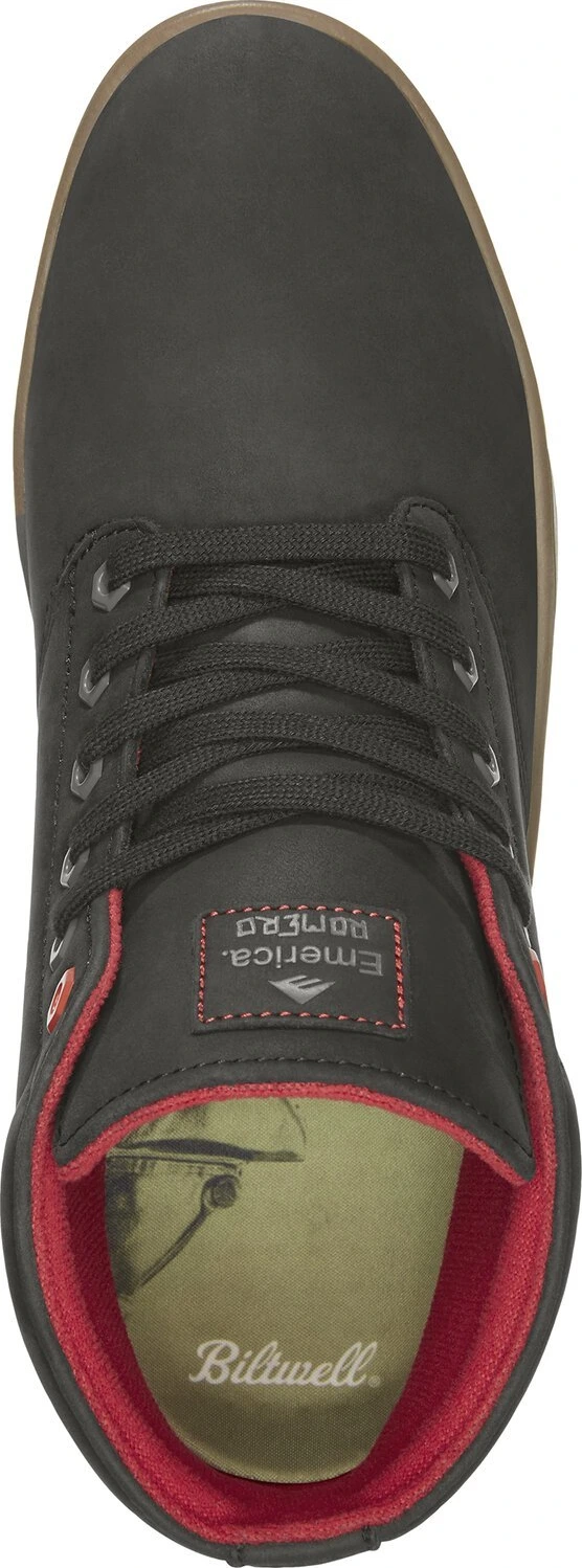 Emerica x Biltwell Romero high sneakers, Black, 39