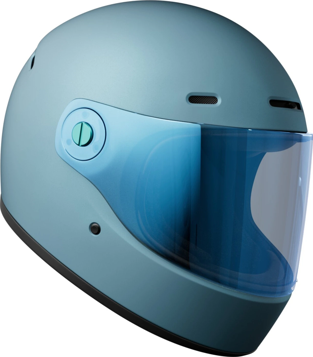 John Doe JD/ONE Frozen helmet, steel Blue, Blue, XS, Matte