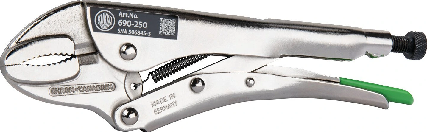 Kukko, 'Standard' locking pliers. 250mm