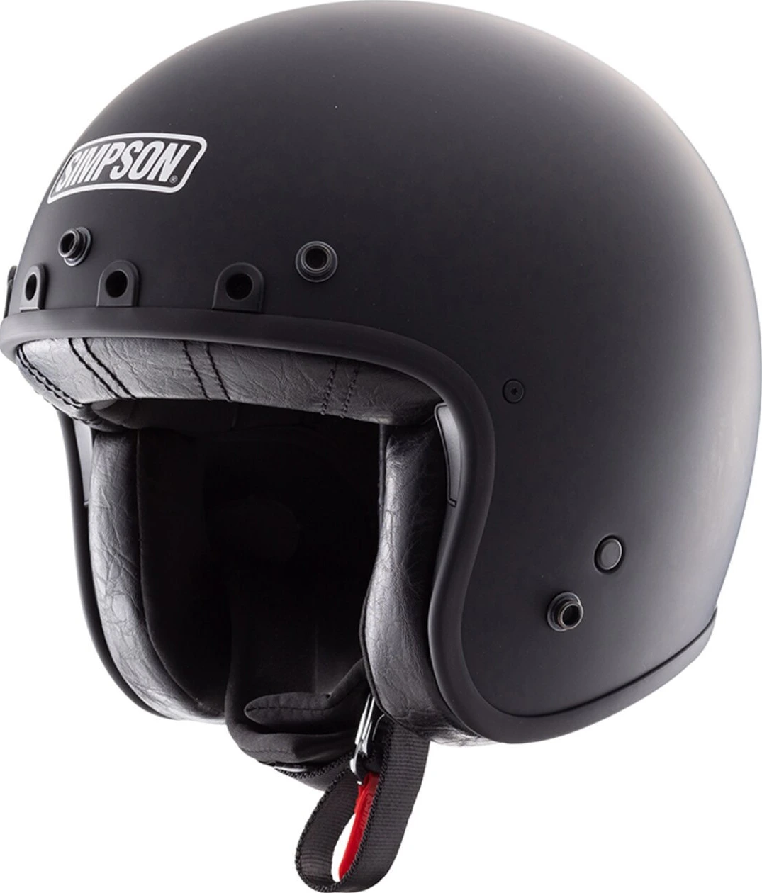 Simpson Chopper helmet, Black, S, Matte