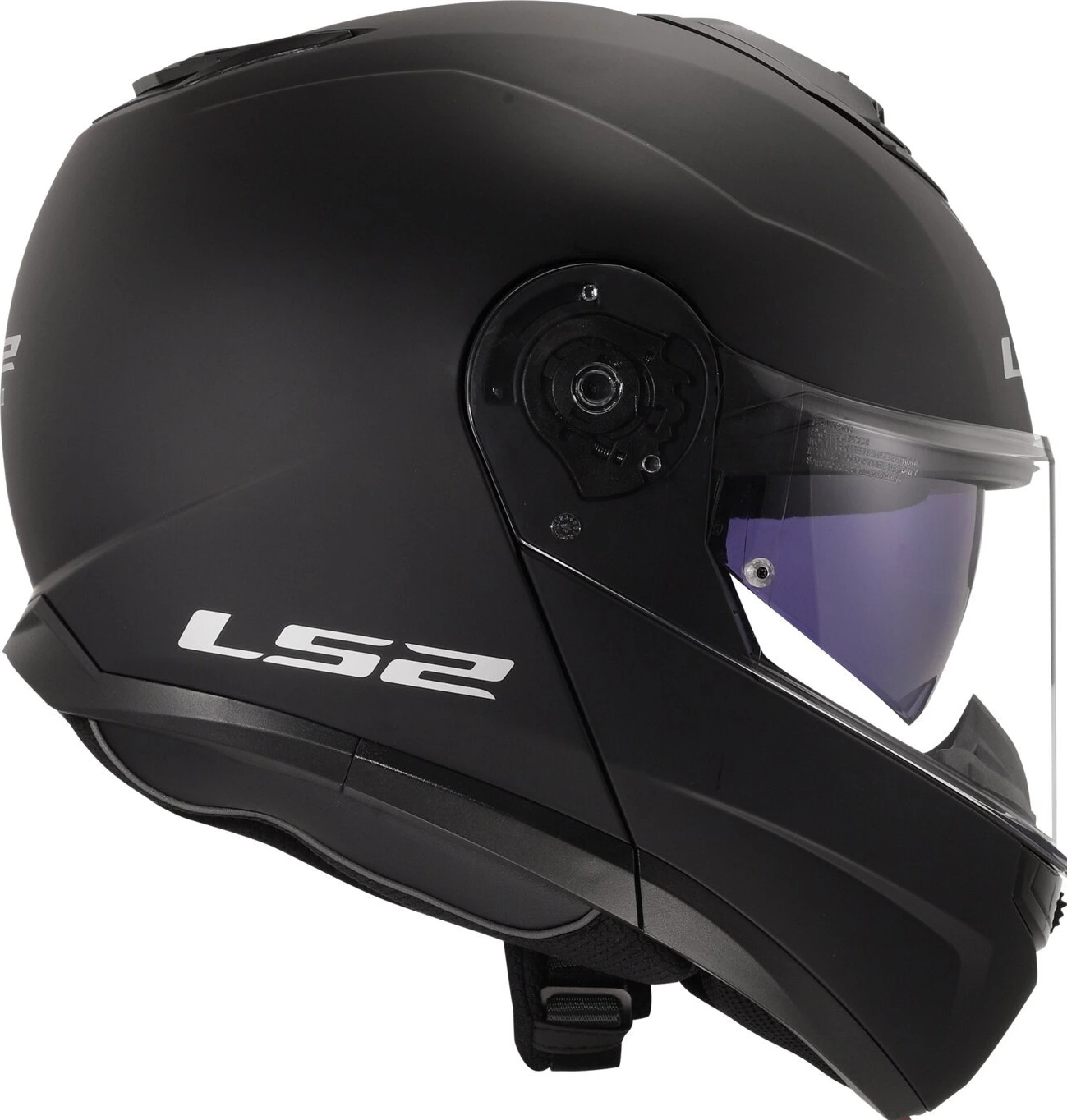 LS2 Strobe II helmet, Black, S, matt