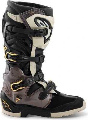Alpinestars Boot Tech 7 Enduro Drystar Black/Gray/Gold, 42 (8)
