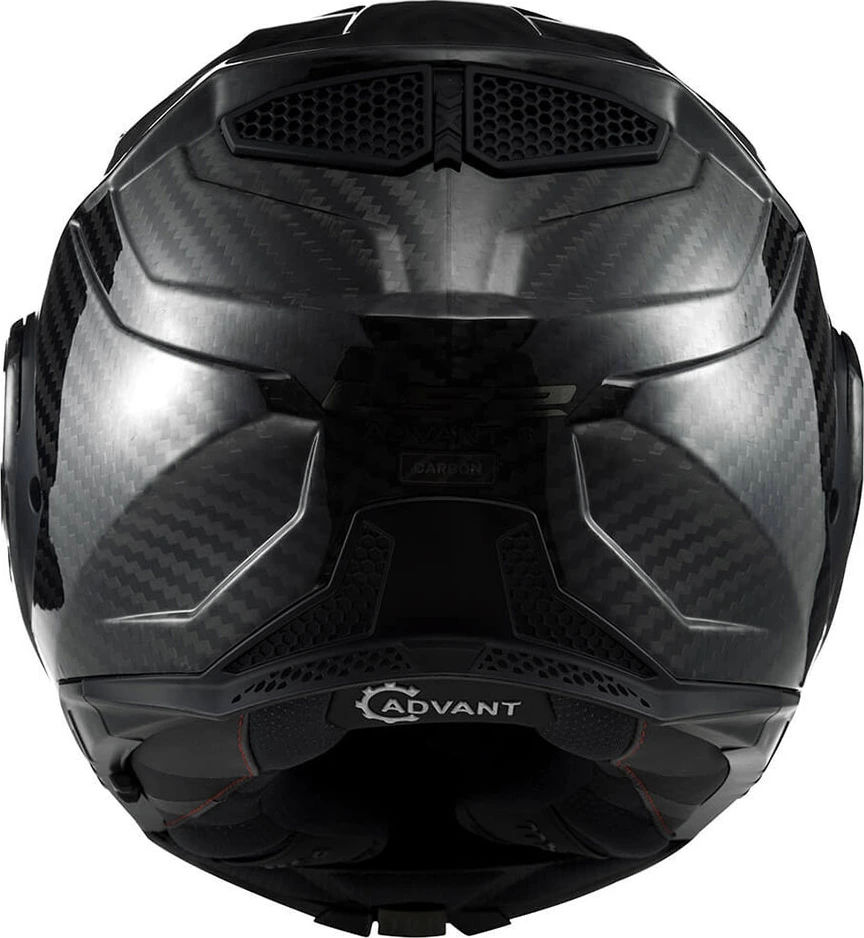LS2 FF901 ADVANT X SOLID CARBON helmet - Gloss Black, S