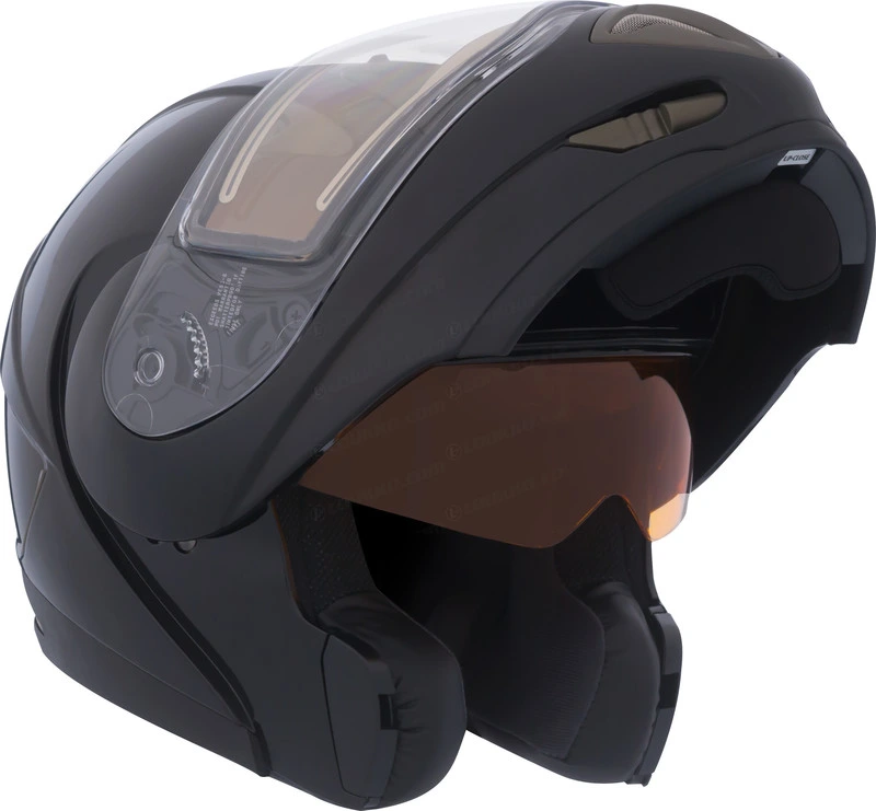 CKX Helmet TRANZ E with electric visor Matt black, XS