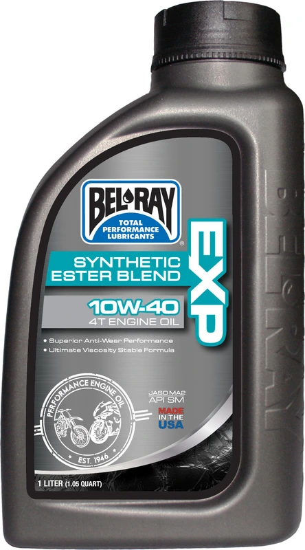 Bel-Ray EXP Sintetinis esterių mišinys 4T 10W-40 1L