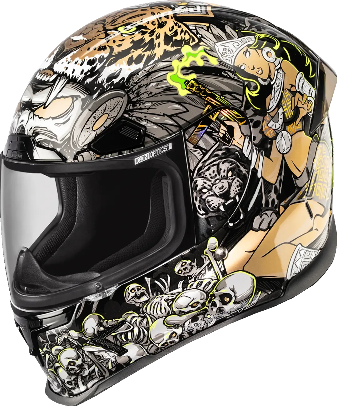 HELMET AIRFRAME PRO AZTECNINE GOLD XS
