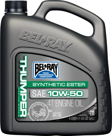 Bel-Ray Thumper® Racing Works Synthetic Ester 4T 10W-50 4L