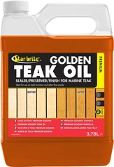 Star brite Premium Golden Teak Oil - Step 3 3.78L