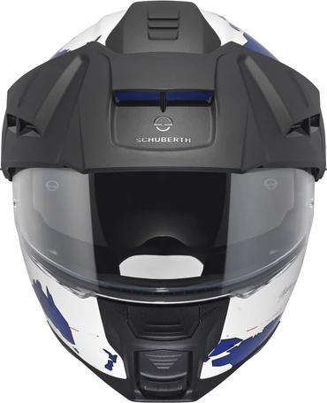 Schuberth Helmet E2 Atlas White/Blue, 53 XS