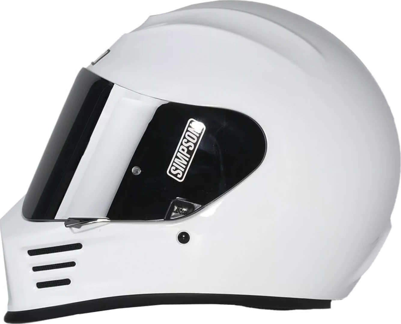 Simpson Speed helmet, White, M, Gloss