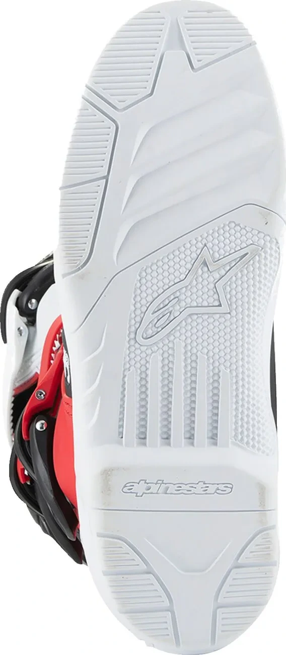 BOOT TECH3S YTH WT/BK/R 2