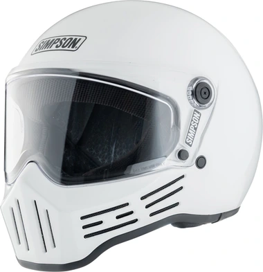 SIMPSON Helmet M30 Solid White, S