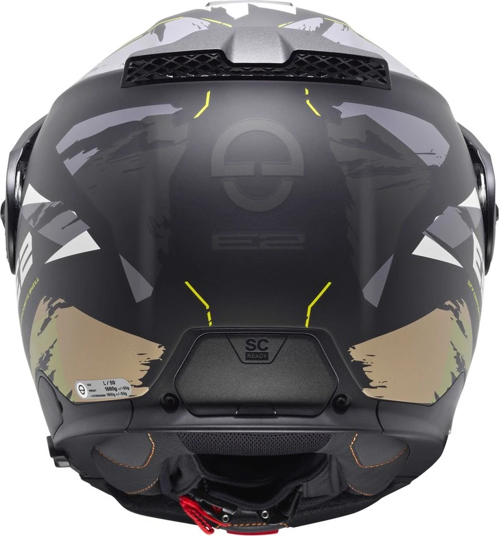 Schuberth Helmet E2 Trail Green, 53 XS