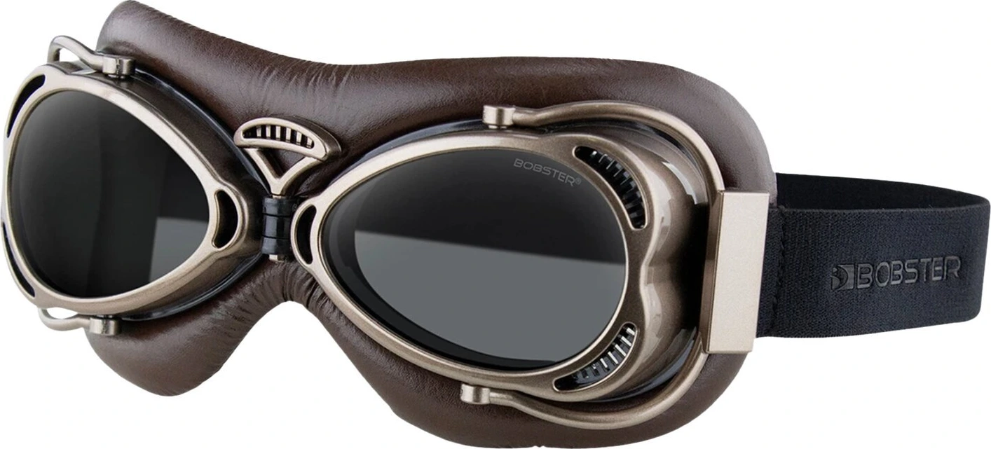 Bobster Flight goggles matte antique, Brown