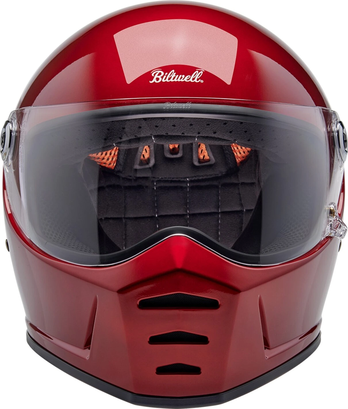 Biltwell Lane Splitter helmet, cherry Red, Red, XS, Metallic