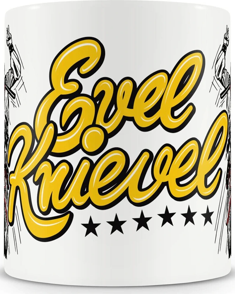 Evel Knievel Jump Coffee Mug