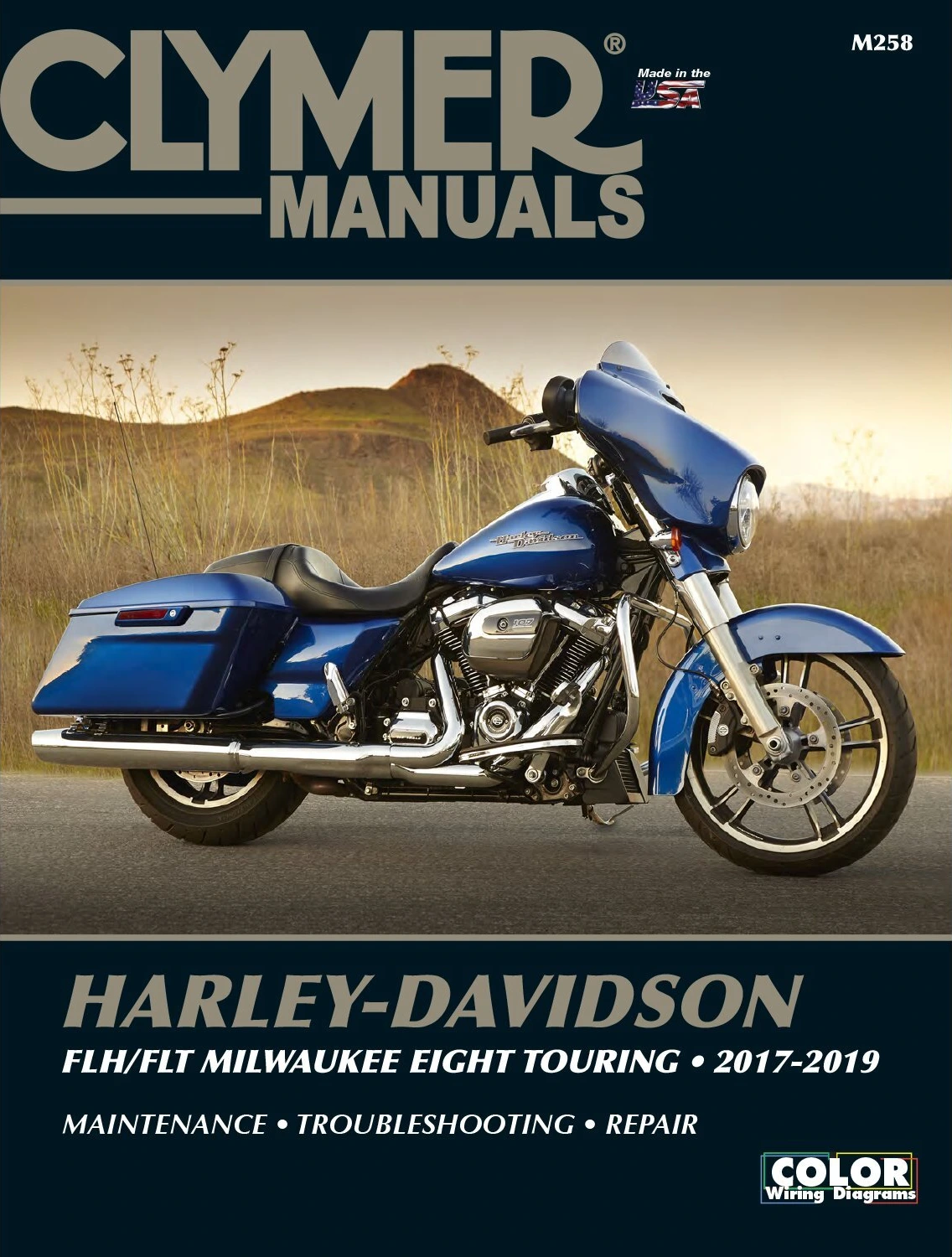Clymer, service manual 17-19 M8 Touring models
