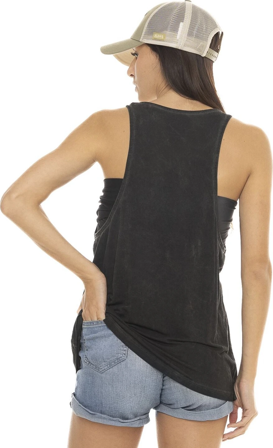 Von Dutch Cafe Race female top, Black, S