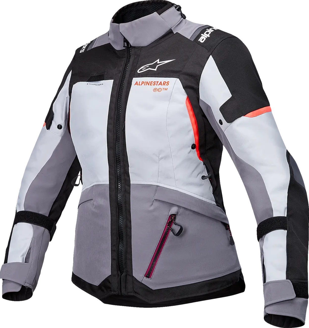 JACKET 4W ANDES V4 DS GRAY/BLACK/CORAL S