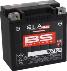 BS Battery BGZ16H (FA) SLA MAX - Noslēgts un aktivēts