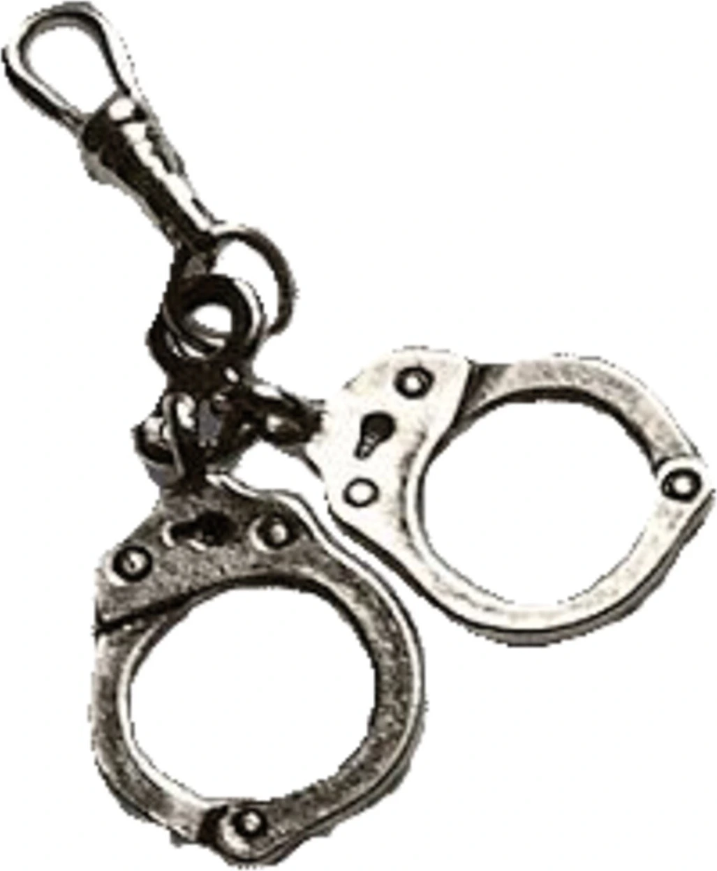 Handcuff zipper pull