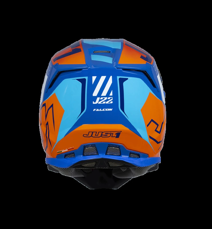 Just1 Helmet J-22 F Falcon Orange/Blue, M