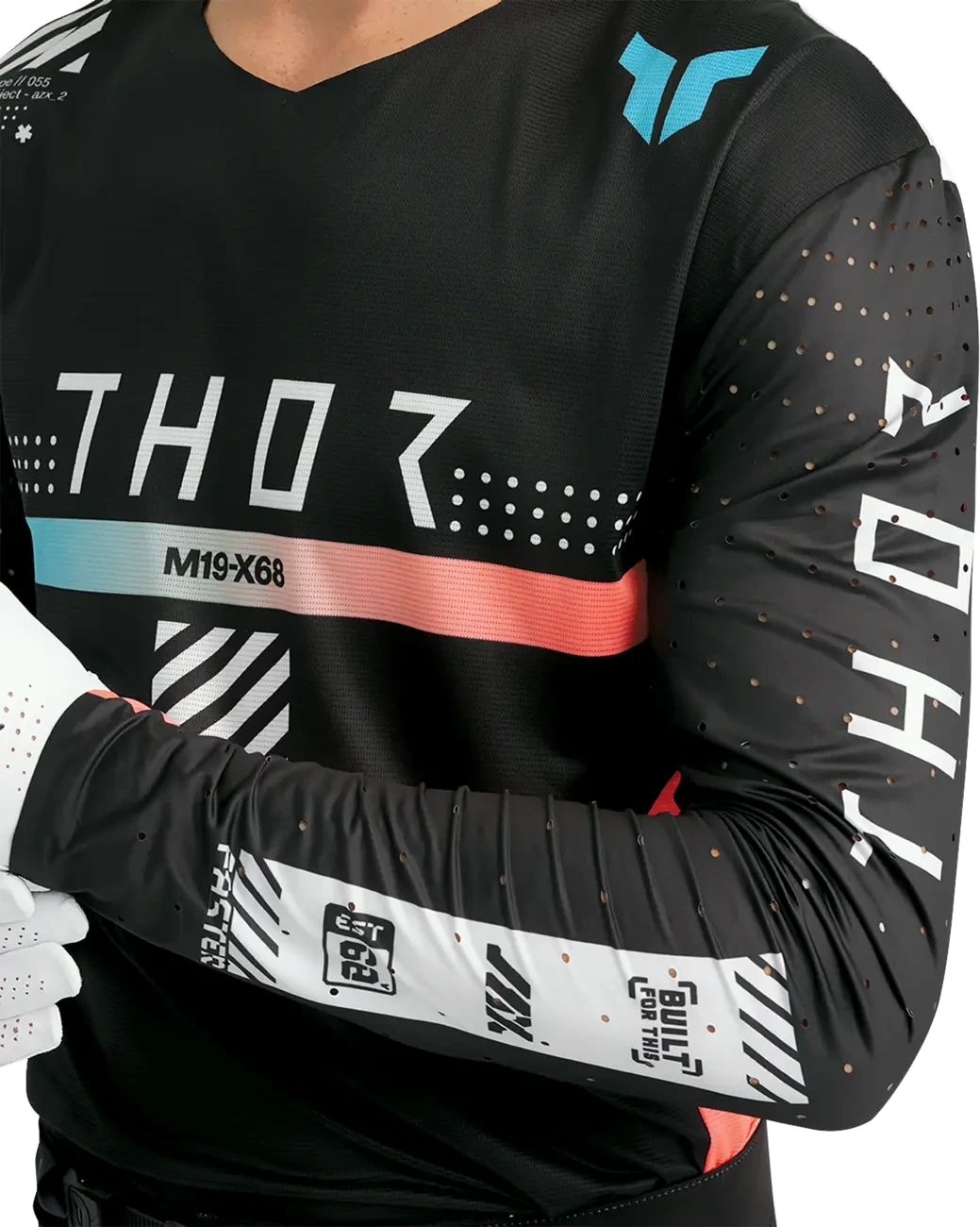 JERSEY SPORTMODE SYNTH BLACK M