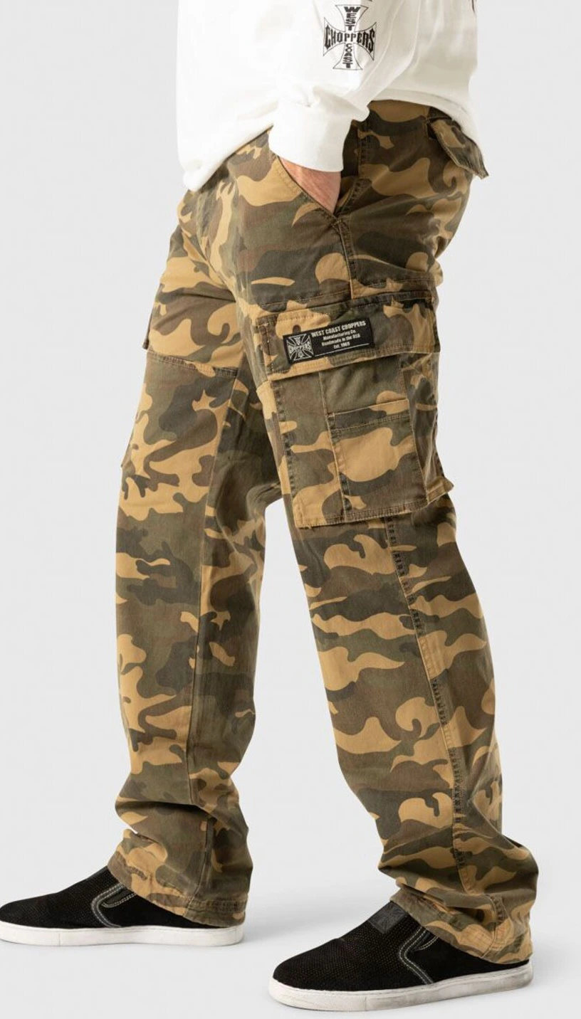 WCC M-65 cargo pants, camouflage Multi-color