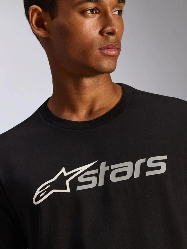 Alpinestars T-Shirt Blaze 2.0 CSF Black/White/Grey, XXL