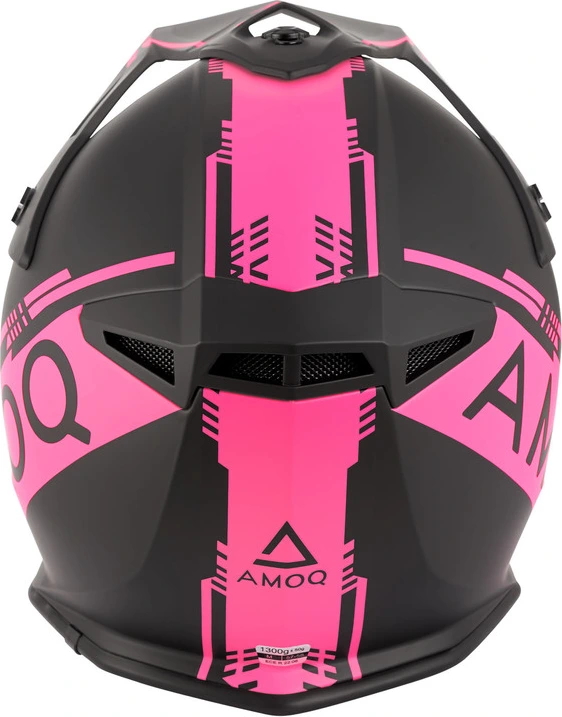 AMOQ Meteor V2 Helmet Black/Pink, XS