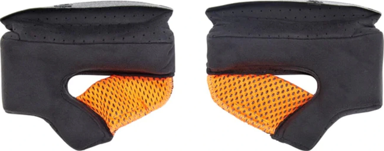 Biltwell Gringo / S / SV 22.06 cheek pad set - 5mm, Black, 29 mm