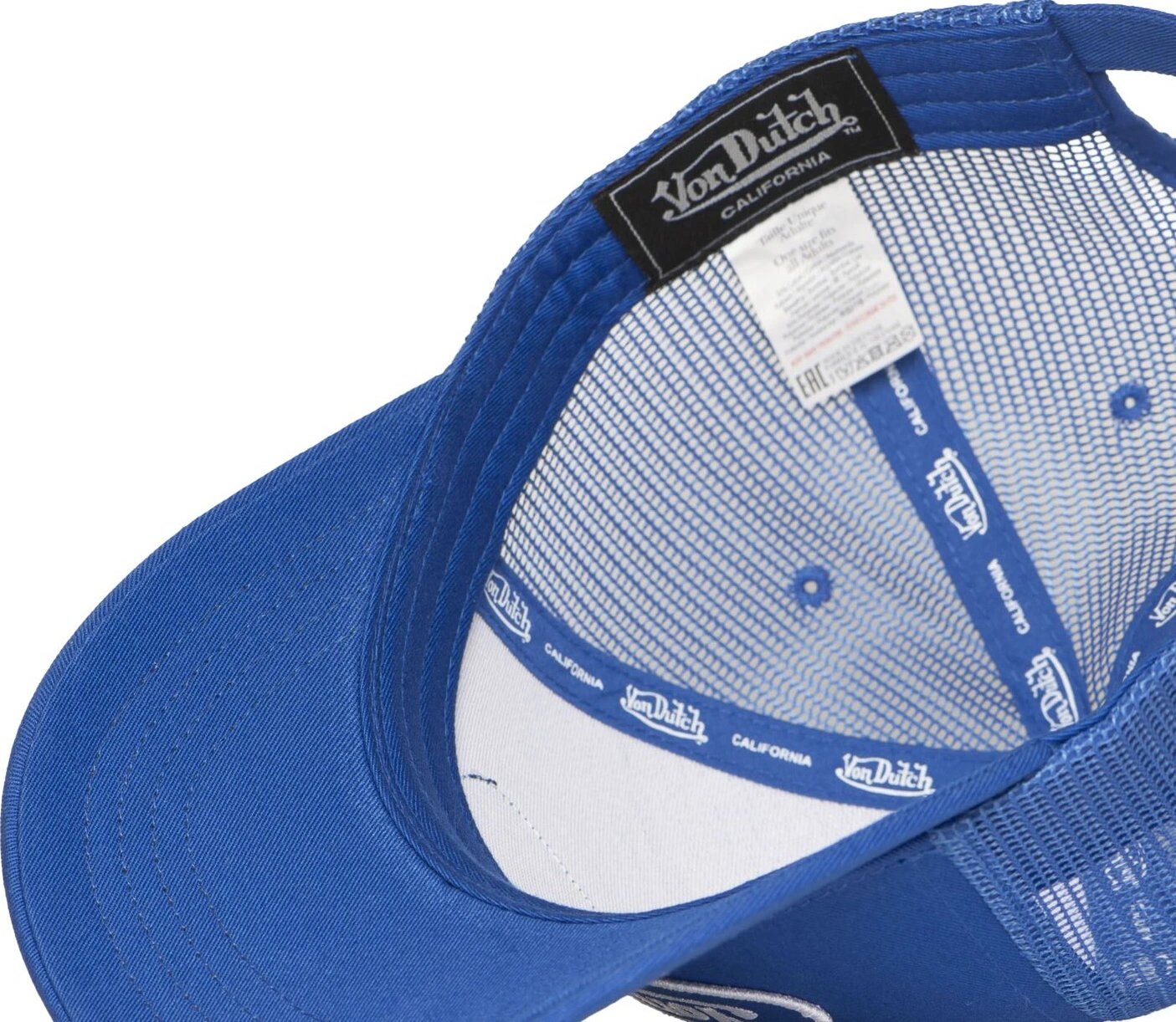 Von Dutch Baseball mesh cap royal, Blue