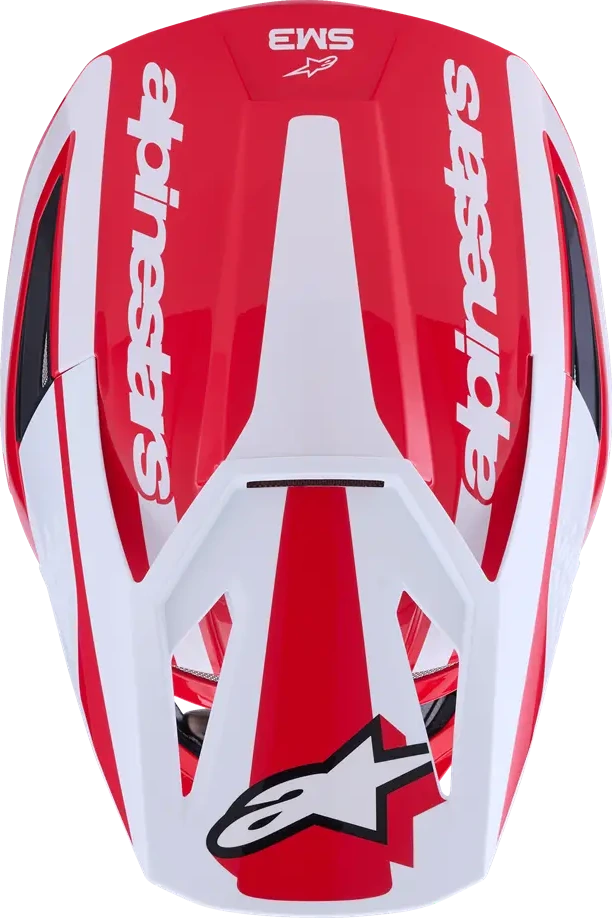 HELMET SM3 HEAT RED/WH/BLK XS