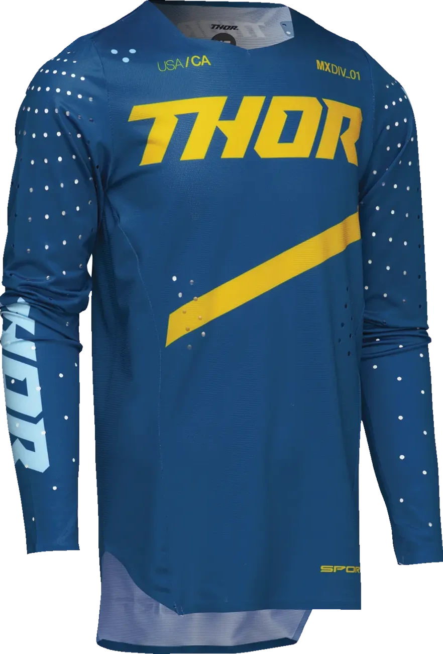 JERSEY YTH SPORT BRAVE BLUE MD