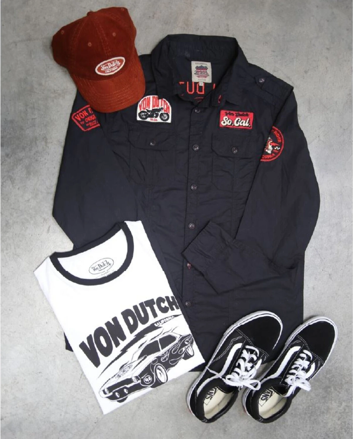 Von Dutch Pick jacket, Black, S