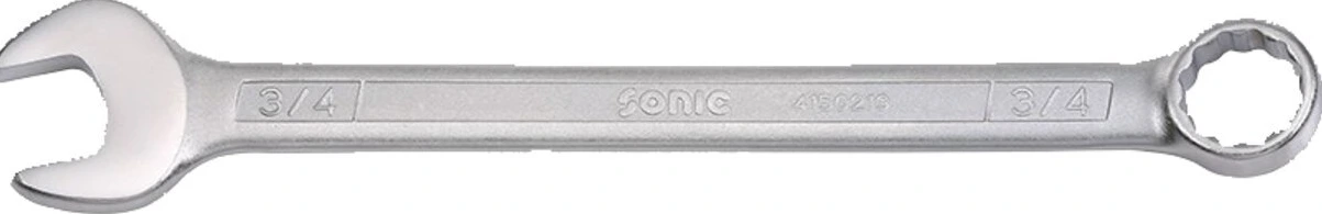 Sonic, open/box end wrench 5/8". US/SAE, Satin