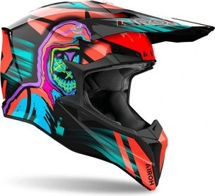 Airoh Helmet Wraaap Cyber orange, 2XL