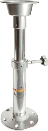Osculati table pedestal 50-70cm aluminium