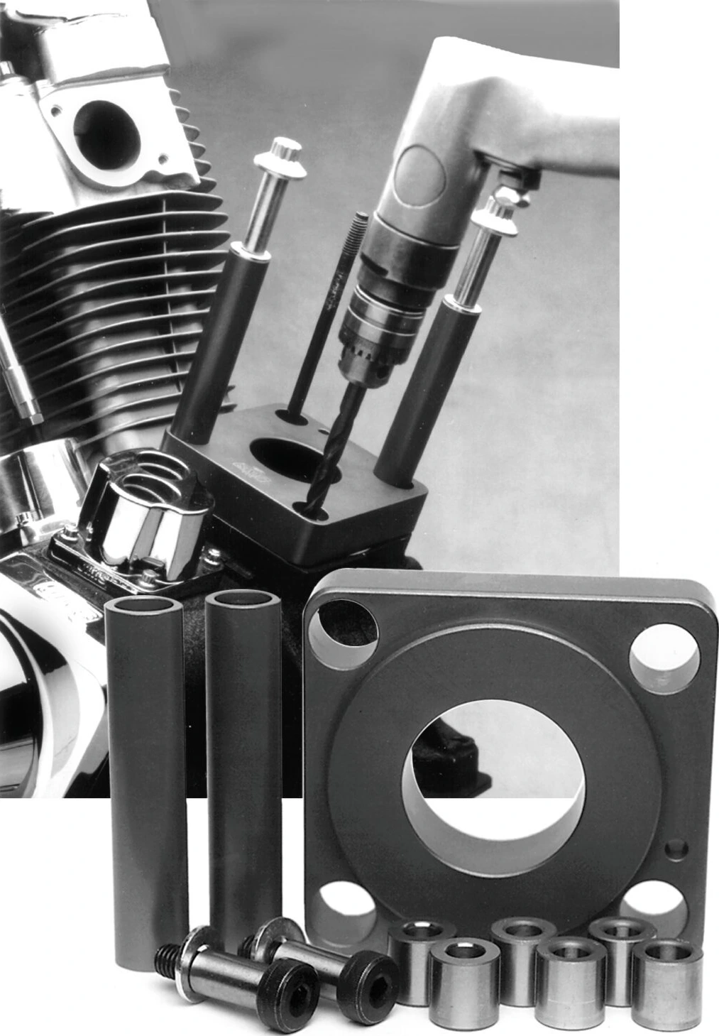 JIMS, cylinder drill jig assembly