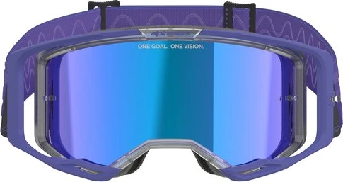 Alpinestars Goggle Vision 8 CORP PURPLE Mirror BLUE