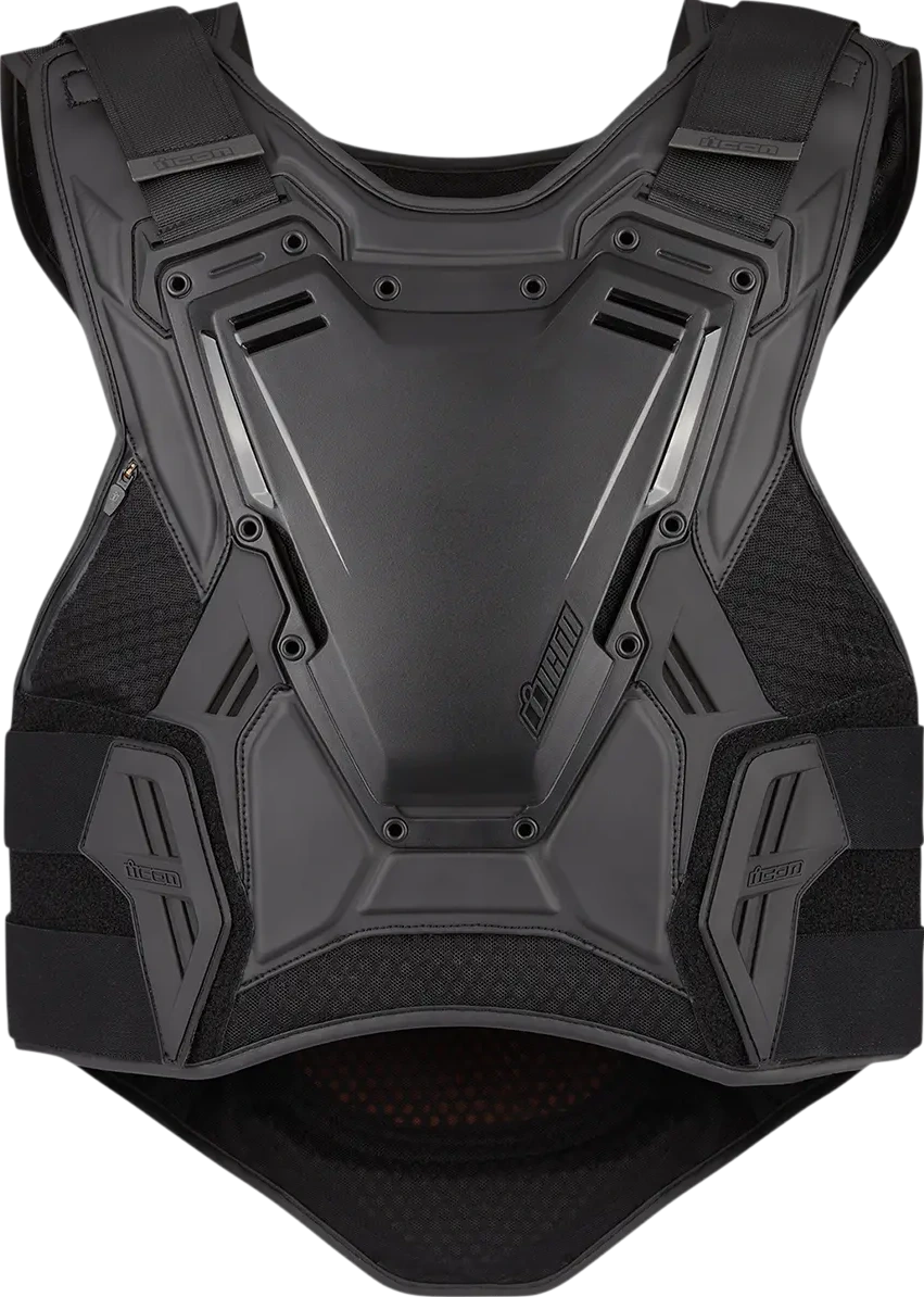 VEST FLD ARMOR3 STL S/M