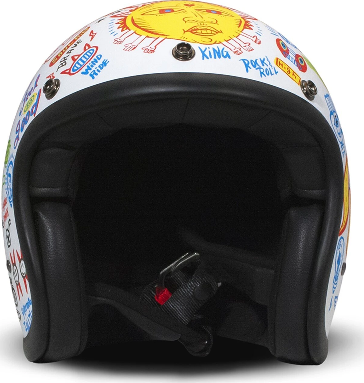 DMD Retro helmet Soul, White, M, Gloss