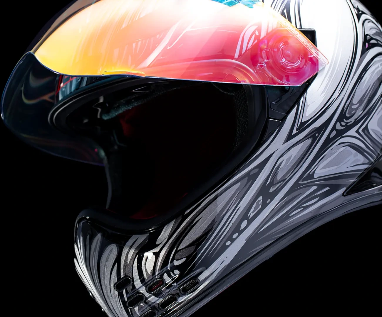 HELMET DOMAIN NOUVEAU SILVER XS