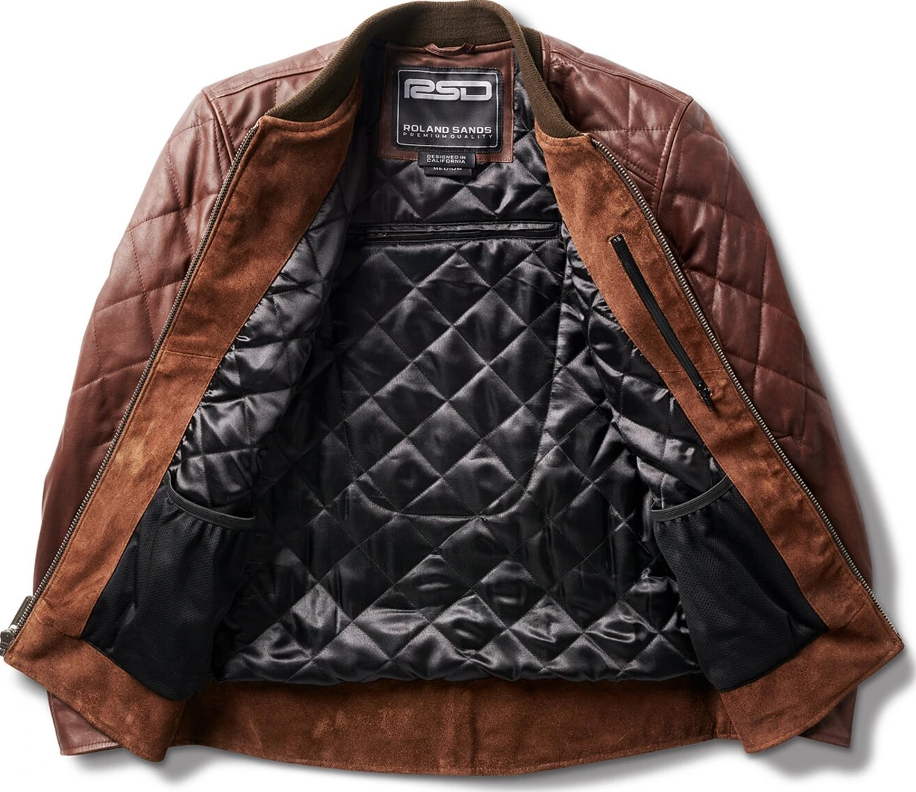 Roland Sands Hemlock jacket alder, Brown, S