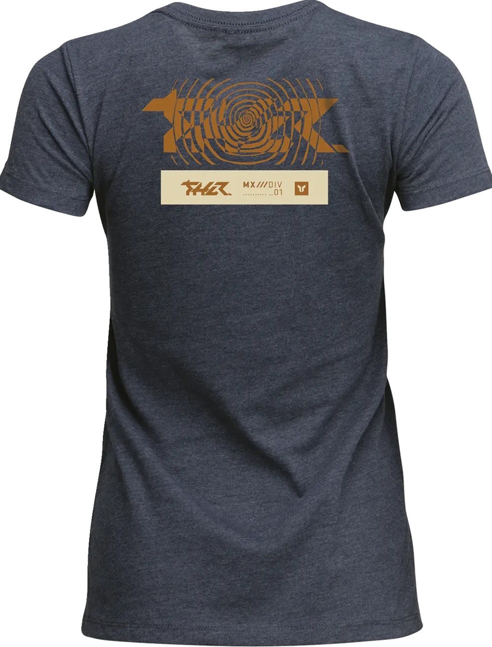 TEE WOMENS MIND CONTROL NAVY SM