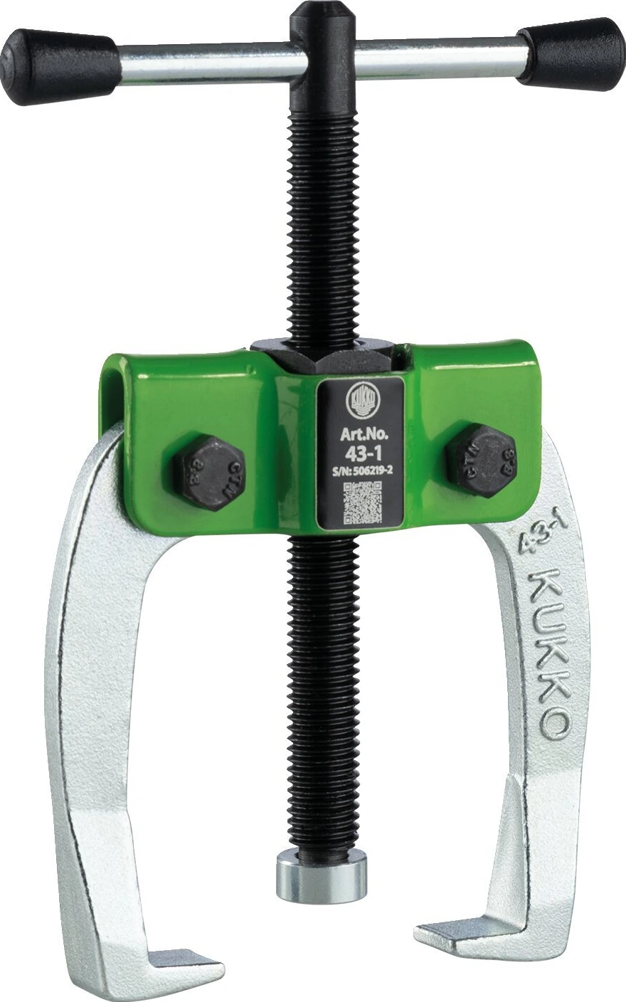 Kukko, universal self-centering jaw gear puller. 2 arms, 60 mm