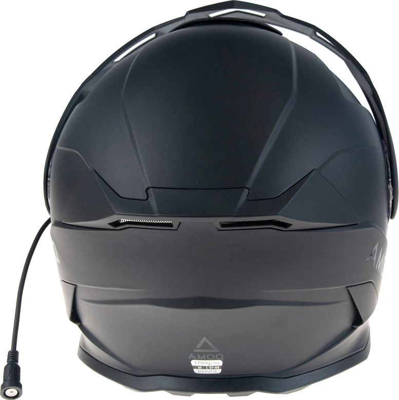 AMOQ Ballast Electric visor Helmet Blackout, XS