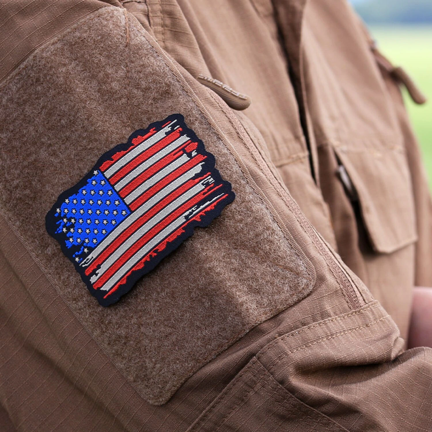 Army Surplus USA flag embleem